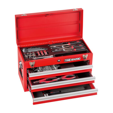 Tone Tool Set for Auto Mechanics – 38-Piece Professional Tool Kit with 9.5 mm Insertion Angle, TSA352
