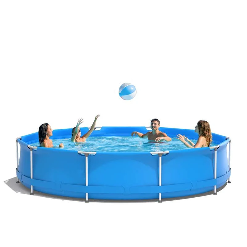 EletriclifeRoundAboveGroundSwimmingPoolWithPoolCoverBlue_5_3000x