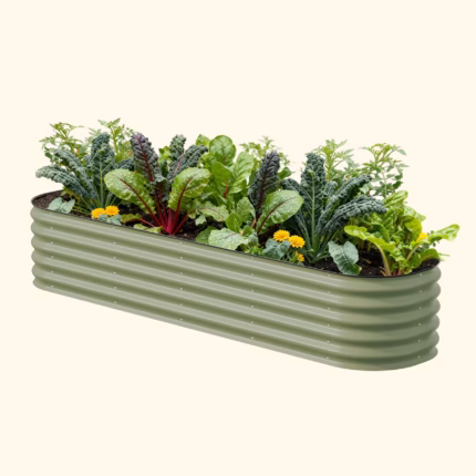 Vego Garden 26" Tall 9 In 1 Large Modular Metal Raised Garden Bed Kit